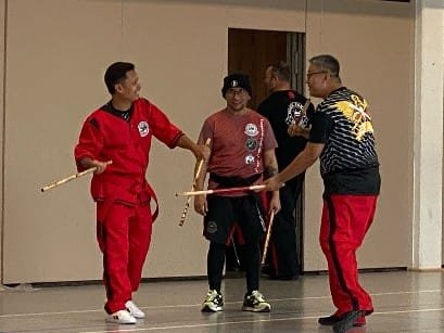 Doce Pares Partnerübung - Timing & Koordination